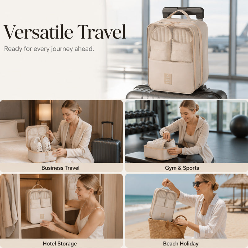 ⏳ Zeitlich begrenztes Blitzangebot! ✨ Tragbarer Reiseschuhbeutel fürs Gepäck