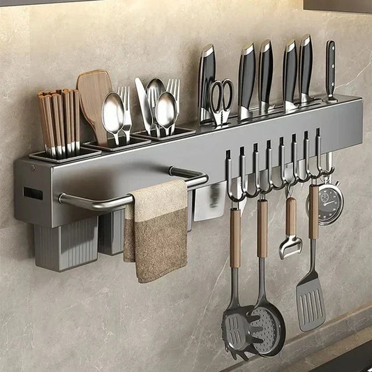 Multifunktionaler Küchenhalter für Messer und Essstäbchen