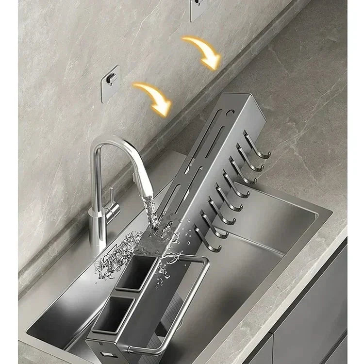 Multifunktionaler Küchenhalter für Messer und Essstäbchen