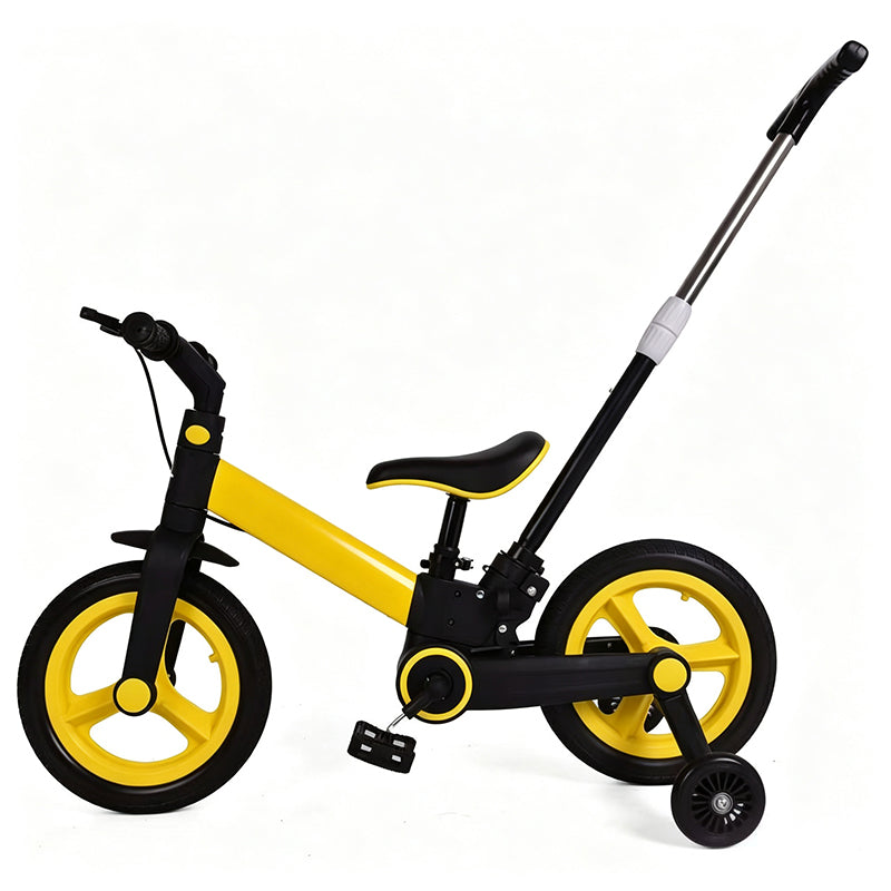 📢📢50% RABATT !!⏰4-in-1 Verwandelbares Kinder-Dreirad, Laufrad & Kinderwagen