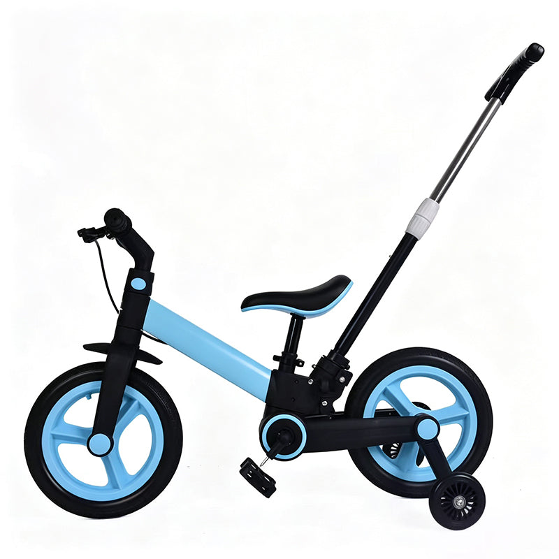 📢📢50% RABATT !!⏰4-in-1 Verwandelbares Kinder-Dreirad, Laufrad & Kinderwagen