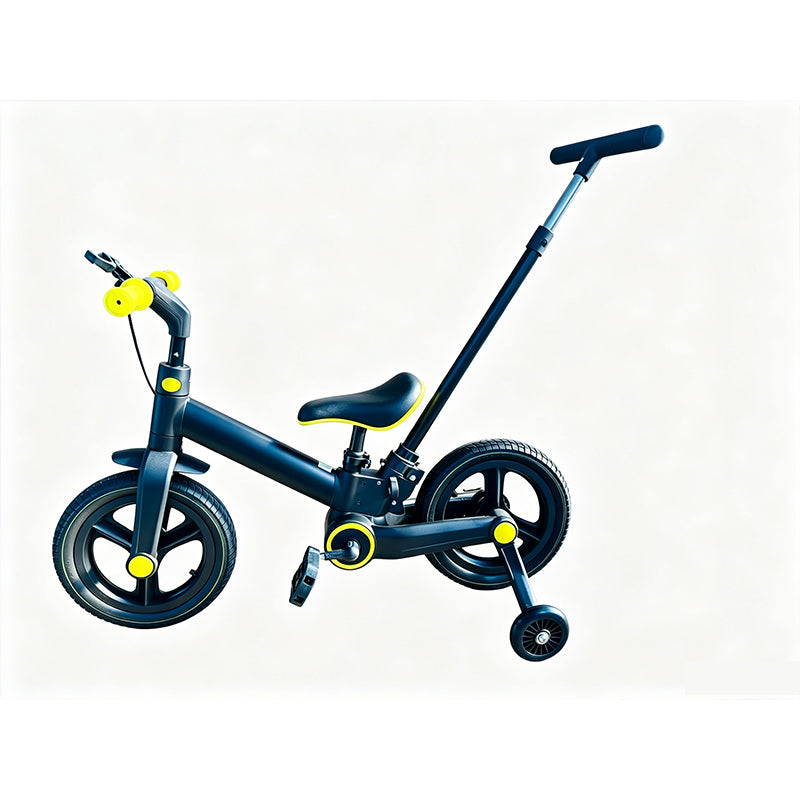 📢📢50% RABATT !!⏰4-in-1 Verwandelbares Kinder-Dreirad, Laufrad & Kinderwagen