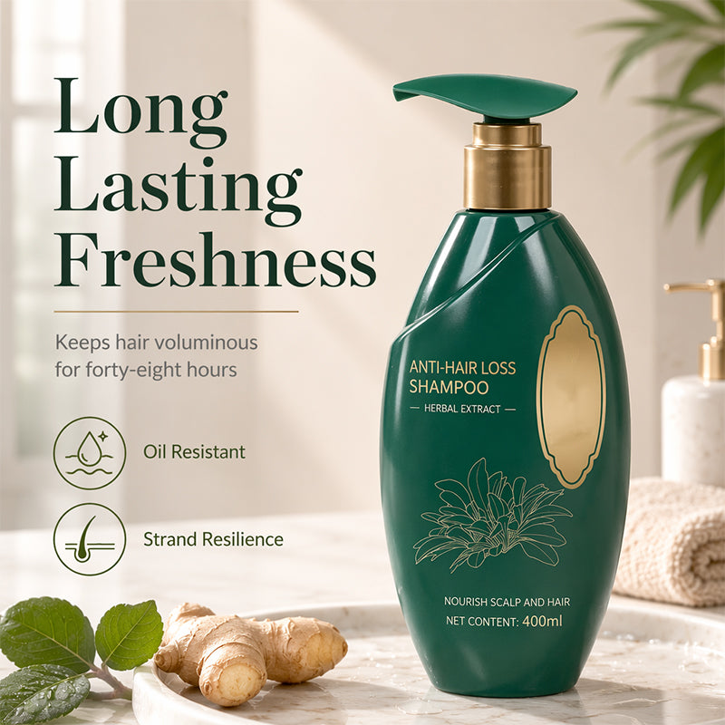 Natürliches Pflanzenextrakt Stärkendes Shampoo