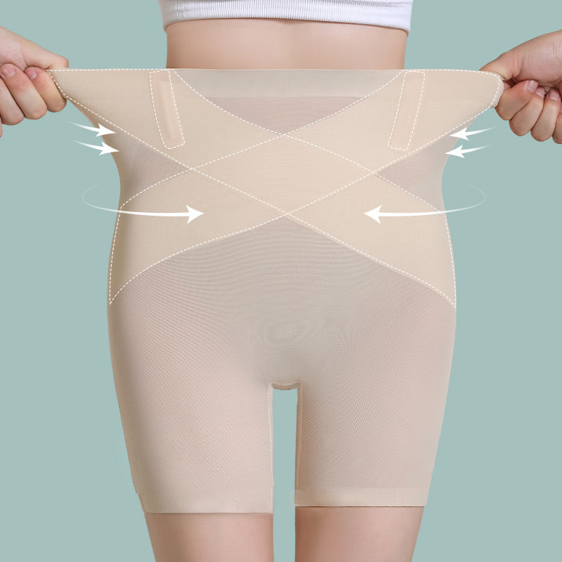 Sommer Atmungsaktive Mesh Boyshorts Höschen zur Taillenformung