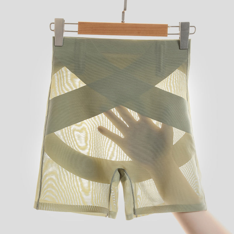 Sommer Atmungsaktive Mesh Boyshorts Höschen zur Taillenformung