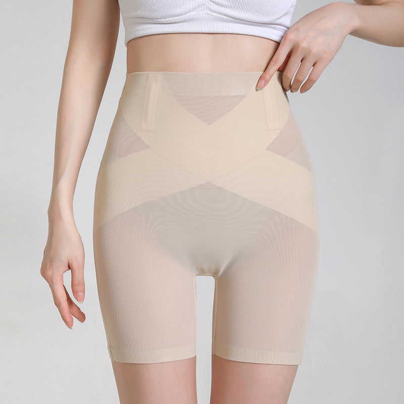 Sommer Atmungsaktive Mesh Boyshorts Höschen zur Taillenformung