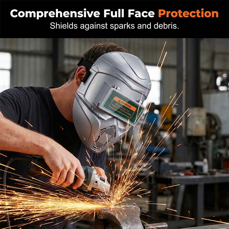 Automatisch abdunkelnde True-Color-Schweißmaske
