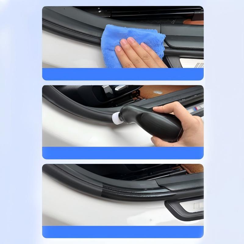 Auto Kunststoff- und Gummipflege mit Applikator