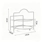 Küchen-Vorbereitungsregal mit Tablett-Organizer