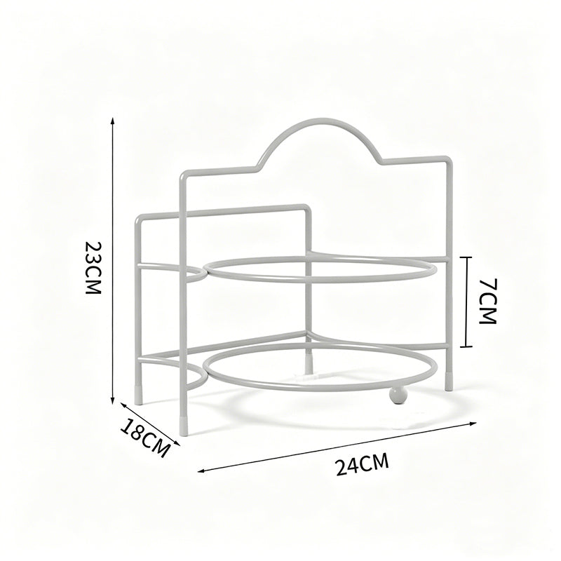 Küchen-Vorbereitungsregal mit Tablett-Organizer