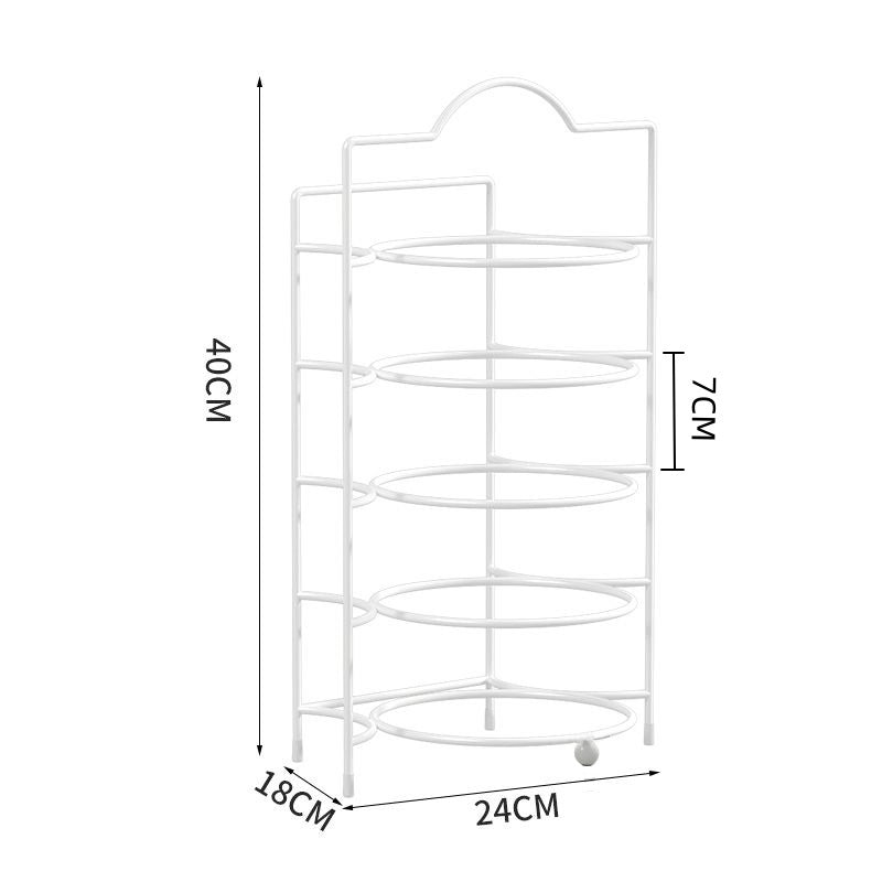 Küchen-Vorbereitungsregal mit Tablett-Organizer