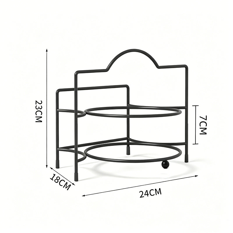 Küchen-Vorbereitungsregal mit Tablett-Organizer