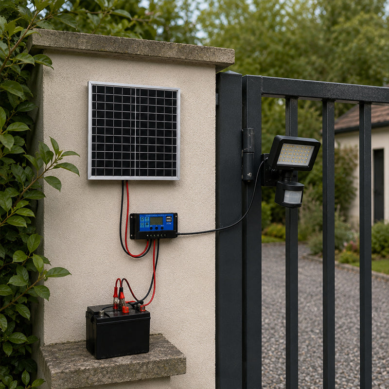 Tragbares wasserdichtes Solarpanel-Set