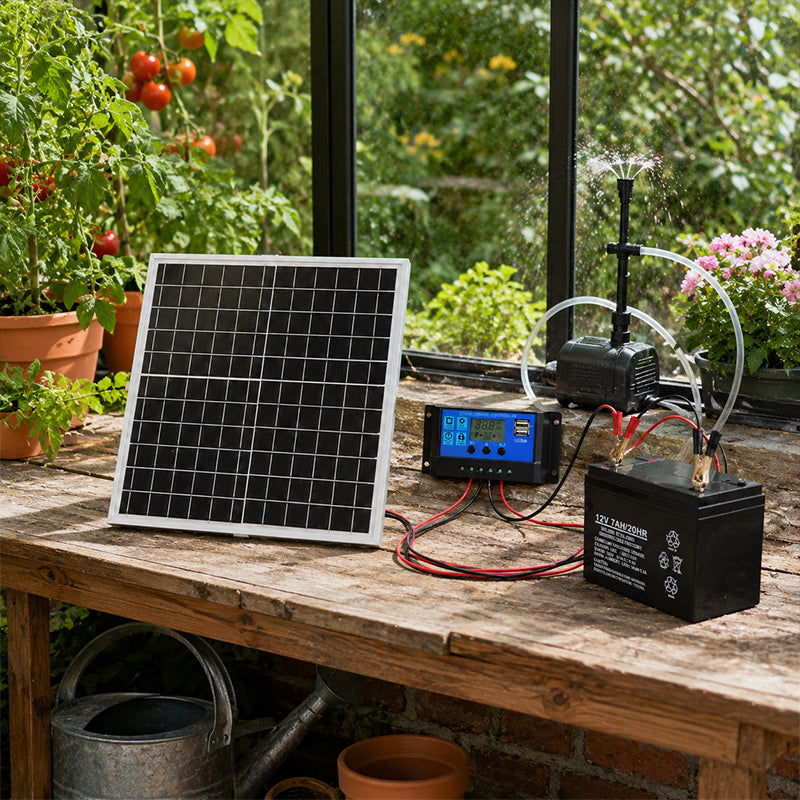 Tragbares wasserdichtes Solarpanel-Set