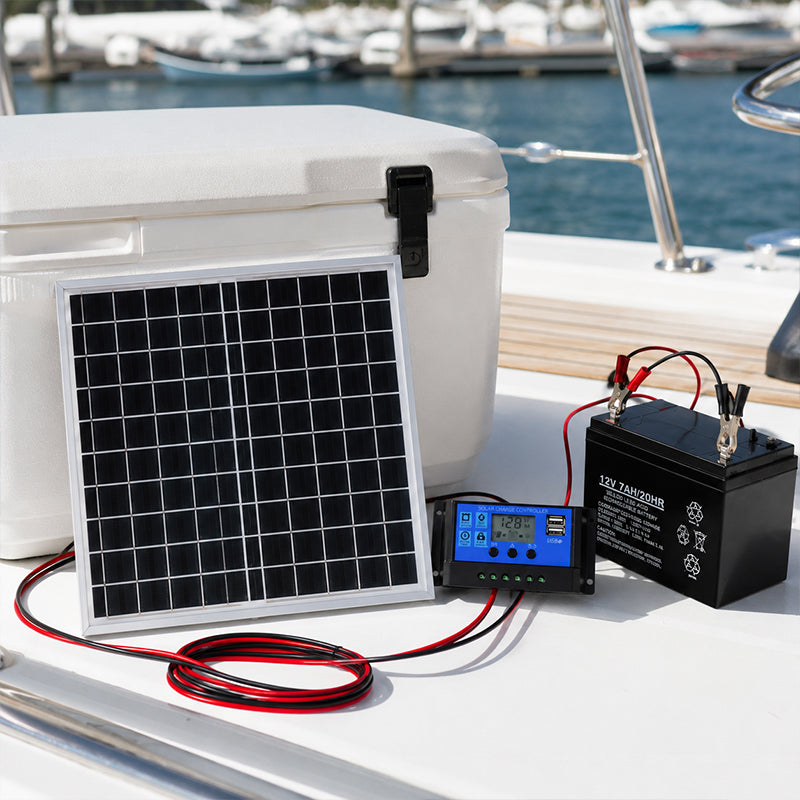 Tragbares wasserdichtes Solarpanel-Set