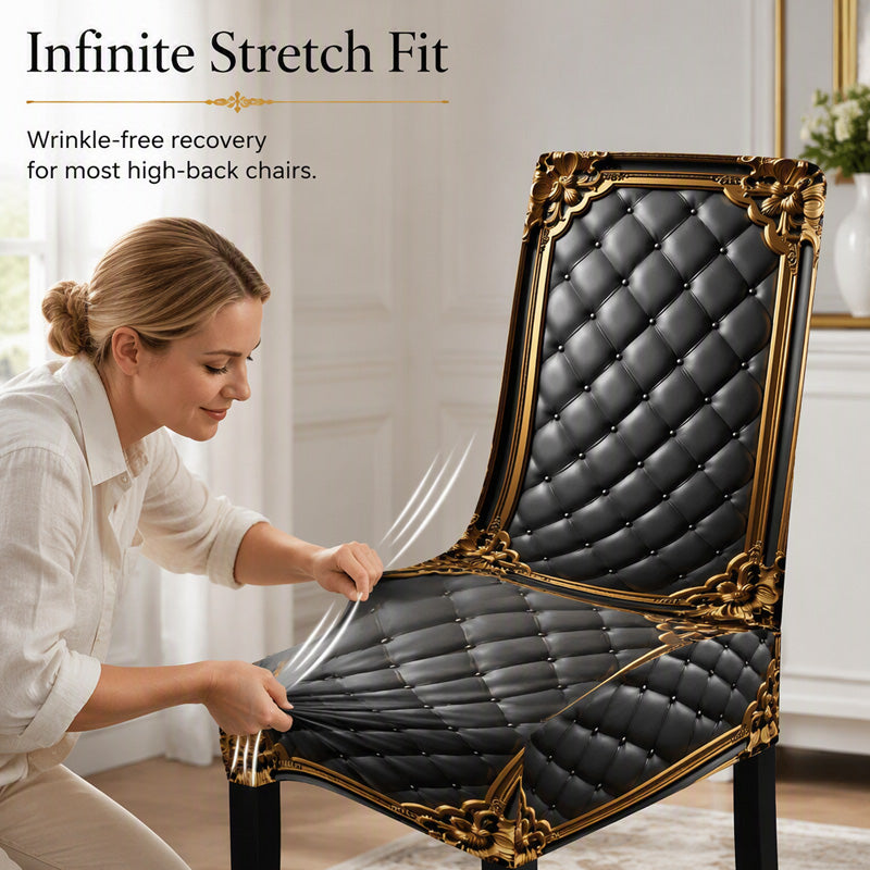 🪑 Sparen Sie 50%! 🧺 Waschbarer Stuhlbezug mit Stretch – Passgenau, langlebig & pflegeleicht ✨