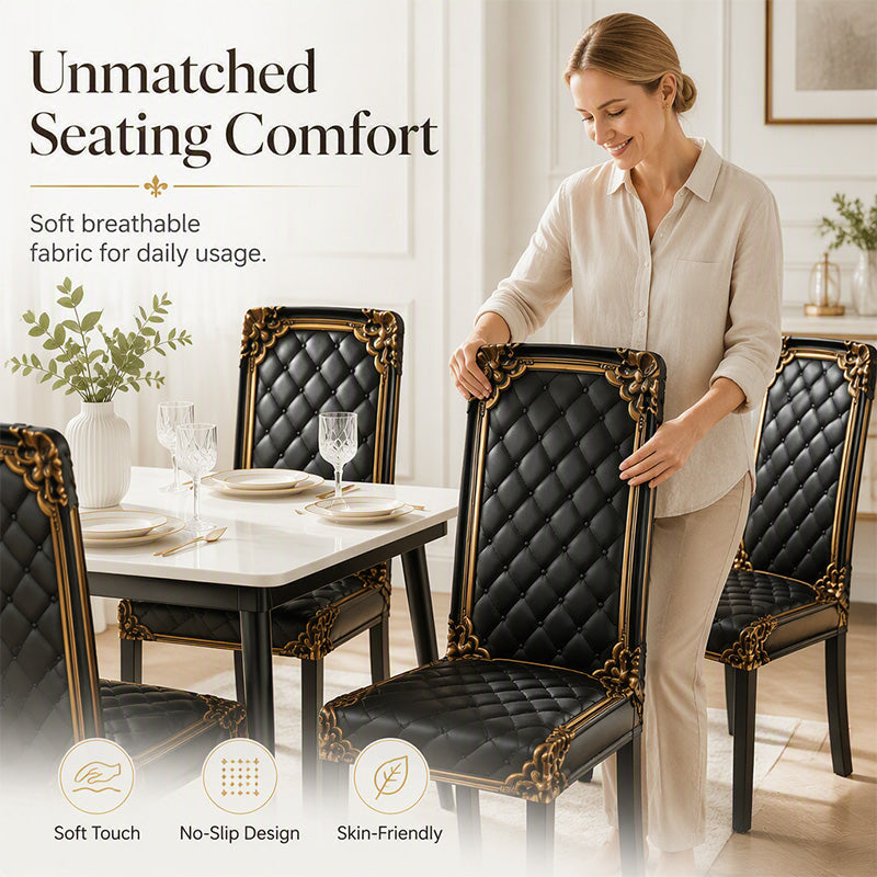 🪑 Sparen Sie 50%! 🧺 Waschbarer Stuhlbezug mit Stretch – Passgenau, langlebig & pflegeleicht ✨
