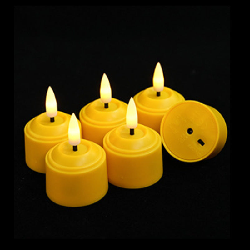 🕯️ Flammenloses LED-Teelicht – wiederaufladbar für gemütliche Stimmung zu Hause 📦