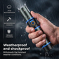 ⏳Zeitlich begrenztes Angebot⏳ 🔦 50% RABATT! ✨ Taktische Taschenlampe – Zoom, wasserdicht & wiederaufladbar 🏕️