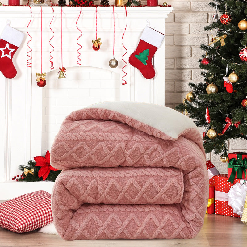 🍂 Frühherbst-Sonderangebot: 50 % Rabatt！🔥 Verdickte superweiche warme Plüsch-Winterdecke
