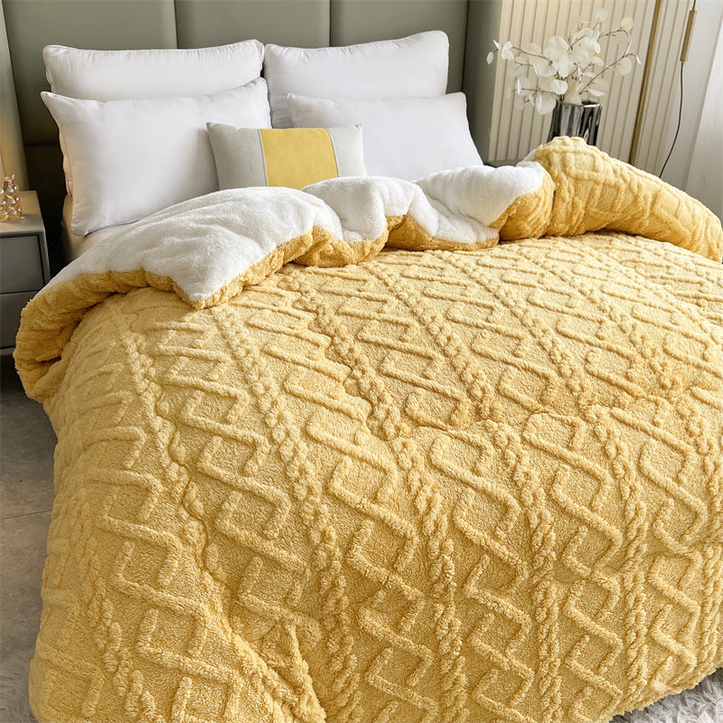 🍂 Frühherbst-Sonderangebot: 50 % Rabatt！🔥 Verdickte superweiche warme Plüsch-Winterdecke