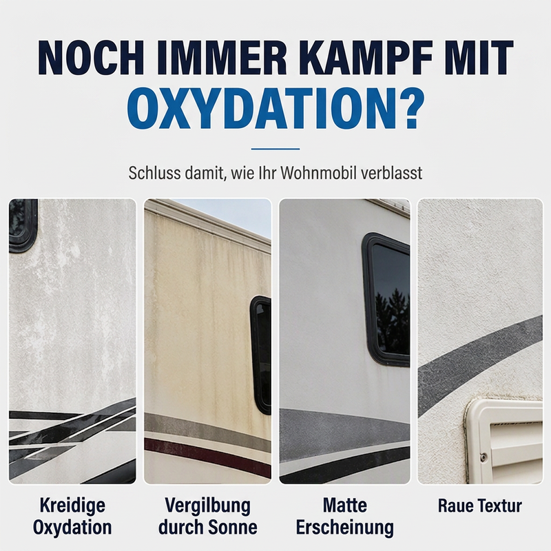 🚐 GFK-Glanzauffrischer für Wohnmobil, Boot & Anhänger – mit UV- & Wetterschutz
