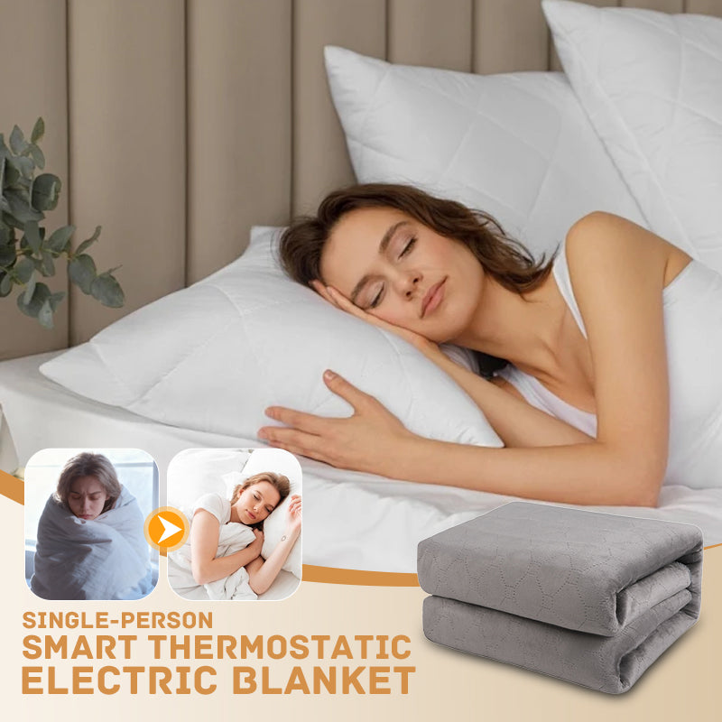 Intelligente thermostatische Heizdecke für eine Person
