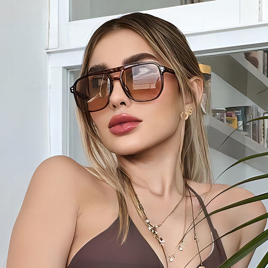 Unisex Mode UV-Schutz Sonnenbrille