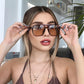 Unisex Mode UV-Schutz Sonnenbrille