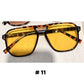 Unisex Mode UV-Schutz Sonnenbrille