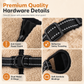 🐕 Warme Fleece-Hundeweste mit integriertem Geschirr und Reflektorstreifen