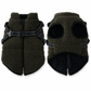 🐕 Warme Fleece-Hundeweste mit integriertem Geschirr und Reflektorstreifen