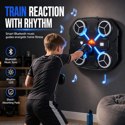 Elektronisches Musik-Boxtarget für Kinder mit Rhythmus-Reaktionstraining für Heimfitness und Stressabbau