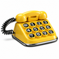 Temporäre Parkkarte im Retro Telefon Design Telefonnummernschild für das Auto