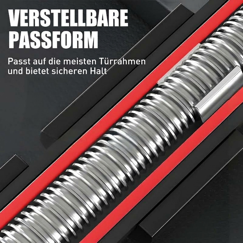 📢📢49% RABATT !!⏰ Klimmzugstange für Türrahmen – 50% RABATT! Dreieckige, rutschfeste Basis, doppelte Federverstärkung – stabil, sicher, kein Bohren erforderlich. 🔥🏠