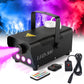 Tragbare Nebelmaschine mit LED-Leuchten und Fernbedienung