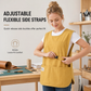 ⏳Zeitlich begrenztes Angebot⏳ Küchen-Arbeitsweste mit verstellbaren Seitengurten