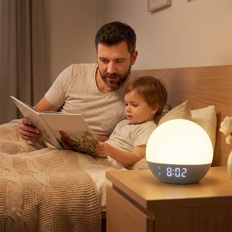 ⏳Begrenzte Zeit 50% Rabatt💥Natürliches Aufwach- & Einschlafhilfe-Licht mit weißem Rauschen