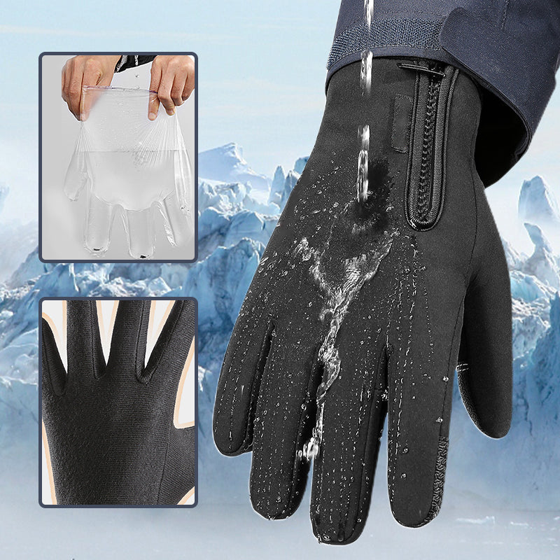 Warme, wasserdichte Outdoor-Handschuhe mit Touchscreen für Herren-Gcom