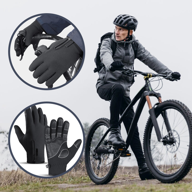 Warme, wasserdichte Outdoor-Handschuhe mit Touchscreen für Herren-Gcom
