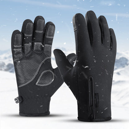 Warme, wasserdichte Outdoor-Handschuhe mit Touchscreen für Herren-Gcom