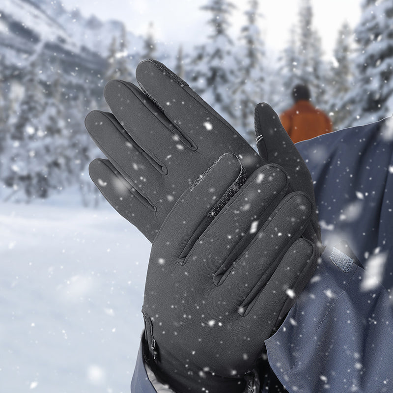 Warme, wasserdichte Outdoor-Handschuhe mit Touchscreen für Herren-Gcom