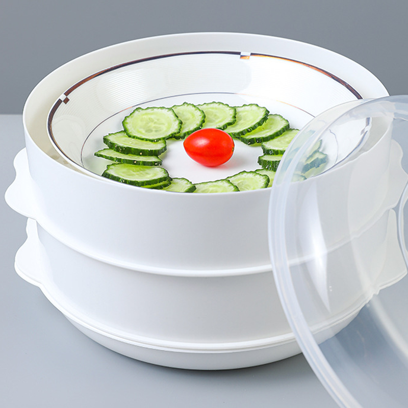 Mehrschichtiger hitzebeständiger Mikrowellen-Steamer
