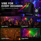 Wiederaufladbares Party-Laserlicht mit Fernbedienung