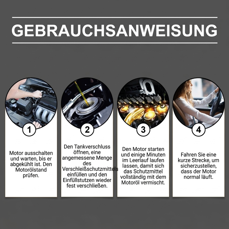 📢📢Kaufe 1, erhalte 1 gratis !!⏰Anti-Reibungs-Additiv zur Leistungssteigerung des Motors