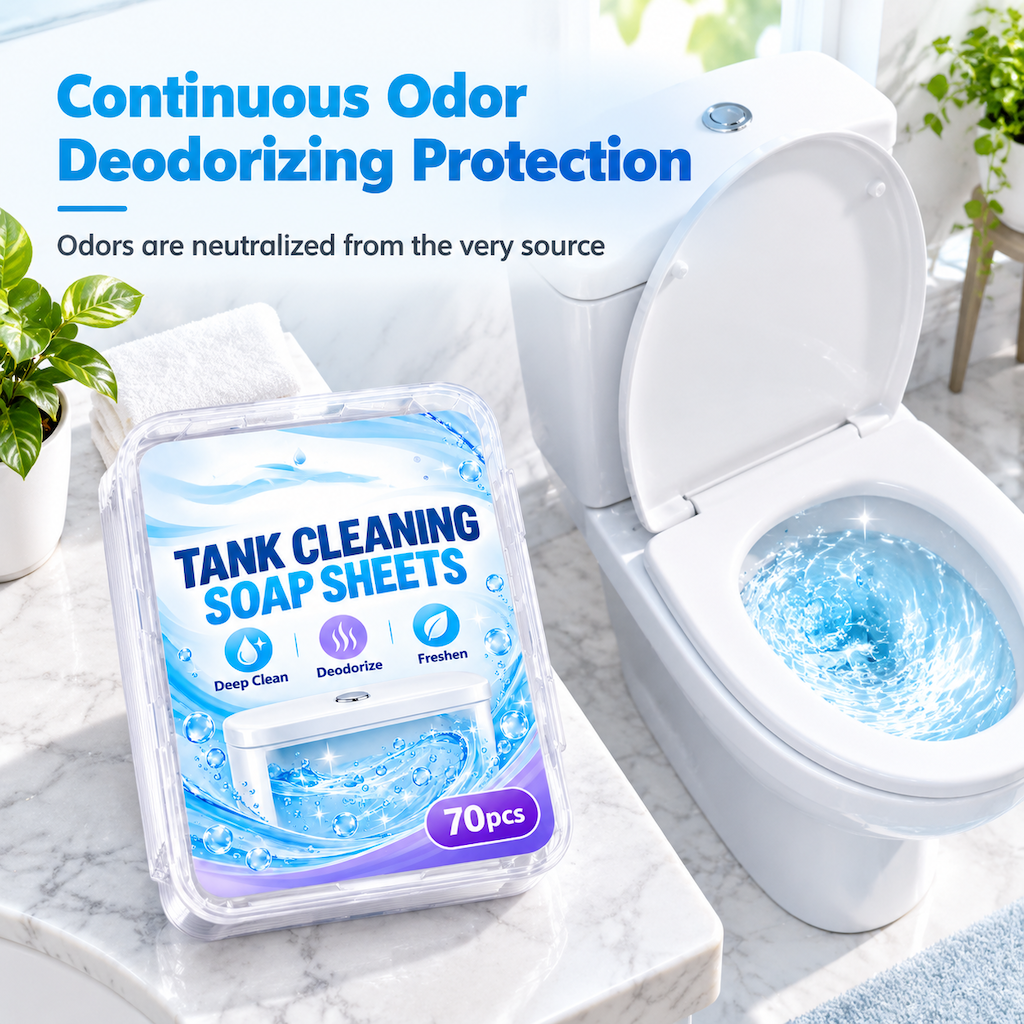 🧼 50% RABATT! 🚽 WC-Tabs für den Spülkasten – Langzeitformel gegen Kalk & Gerüche ✨