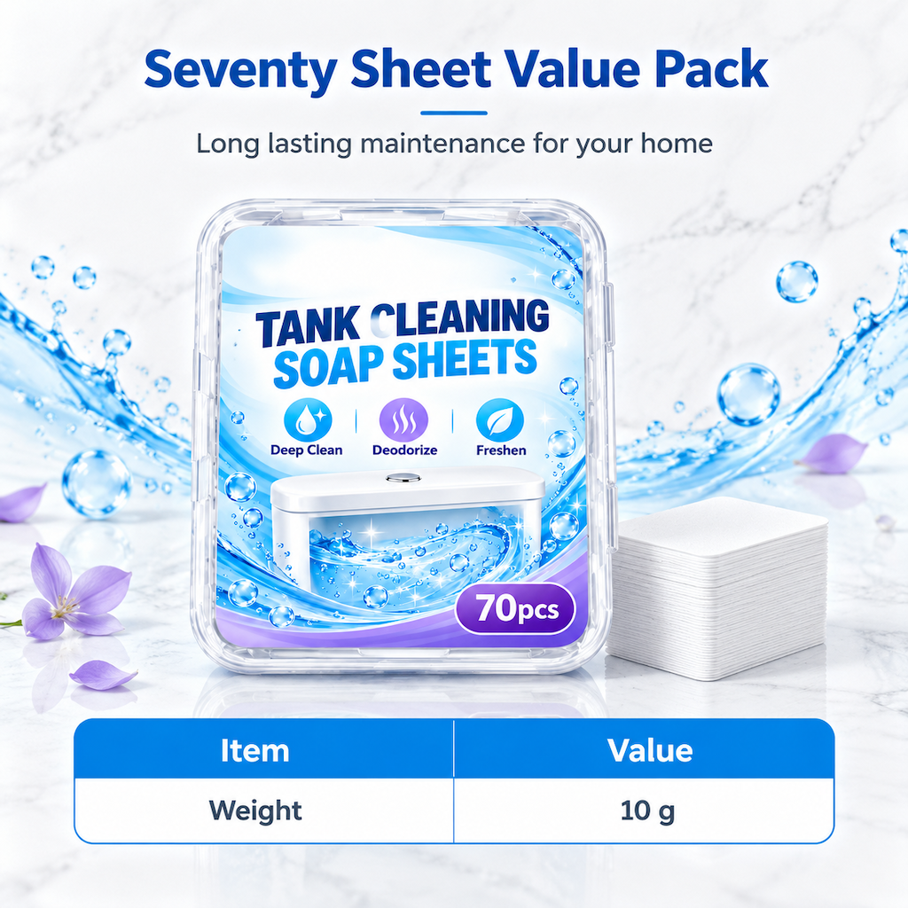🧼 50% RABATT! 🚽 WC-Tabs für den Spülkasten – Langzeitformel gegen Kalk & Gerüche ✨
