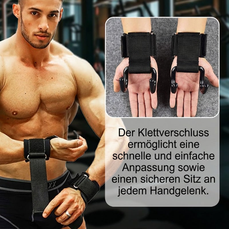 🔥Heißer Verkauf 50% 0FF🔥Handgelenkstütze Haken Griffhaken Trainer