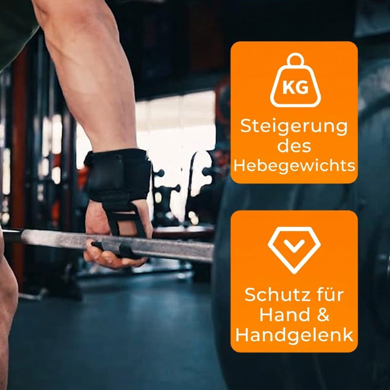 🔥Heißer Verkauf 50% 0FF🔥Handgelenkstütze Haken Griffhaken Trainer