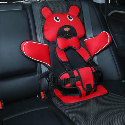 💞Asiento de seguridad para automóviles portátiles de dibujos animados para niños